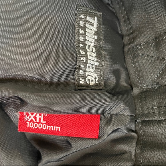 Spyder Men’s Black Spylon Thinsulate Lined Ski Snow Pants Sz XL - Picture 10 of 11